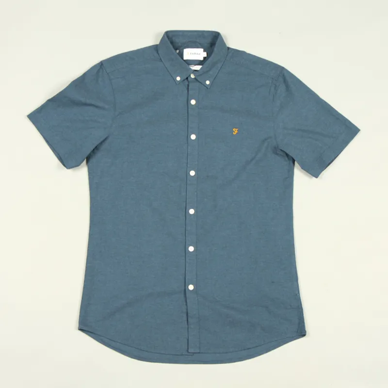 Farah Steen SS Shirt - Farah Teal